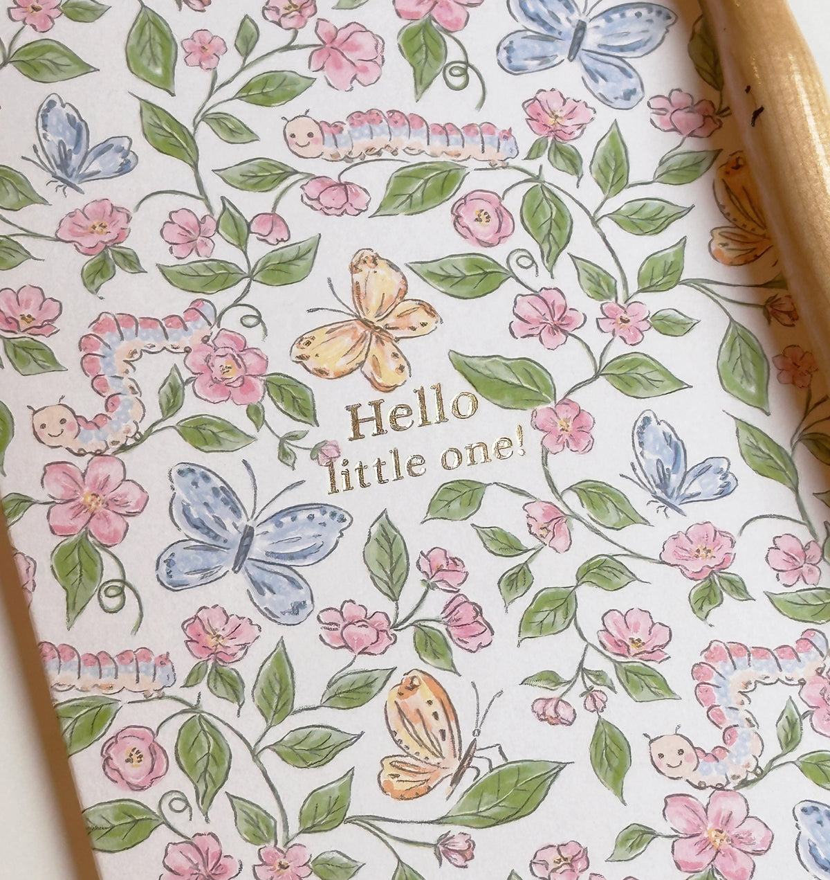 Hello Little One New Baby Card