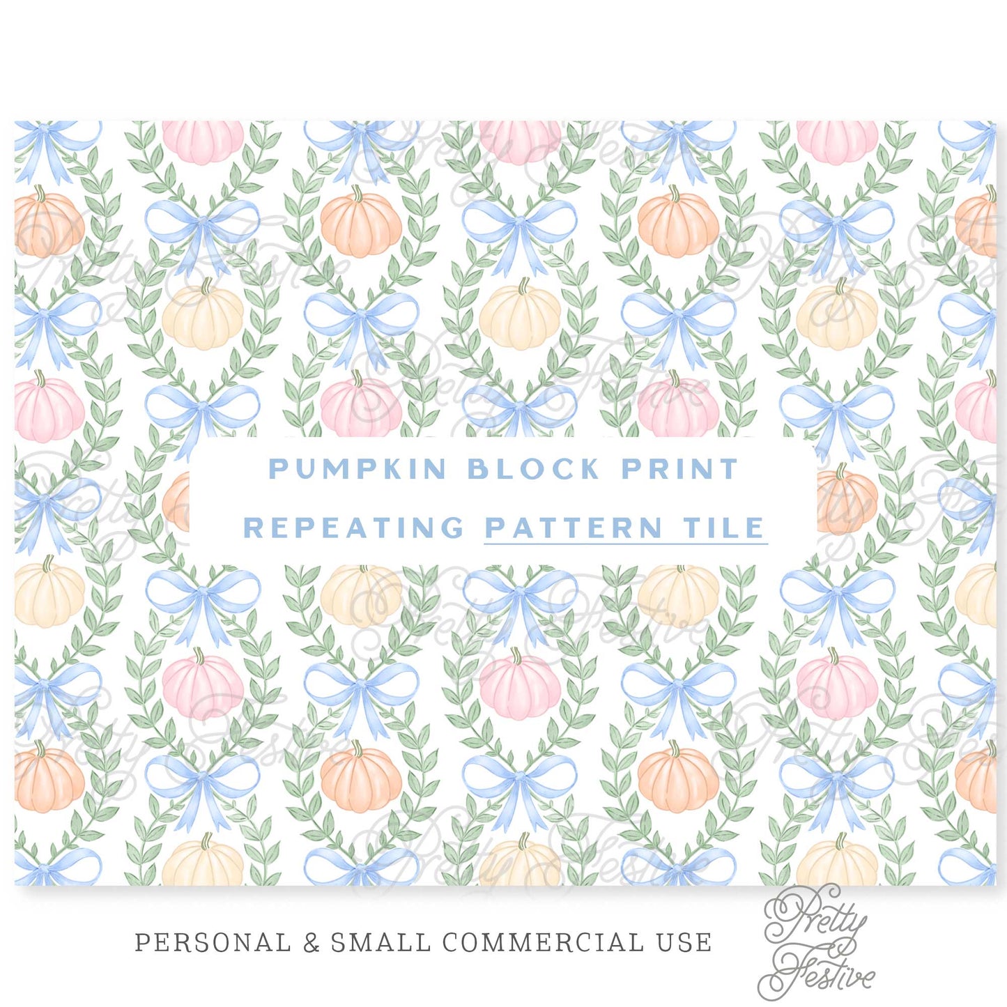 Pumpkin Bow VIne Color No.1