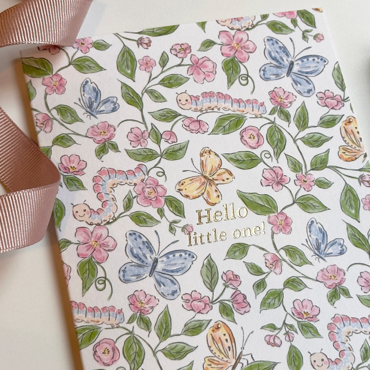 Hello Little One New Baby Card