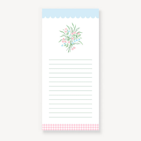 Bluebells Market List Notepad
