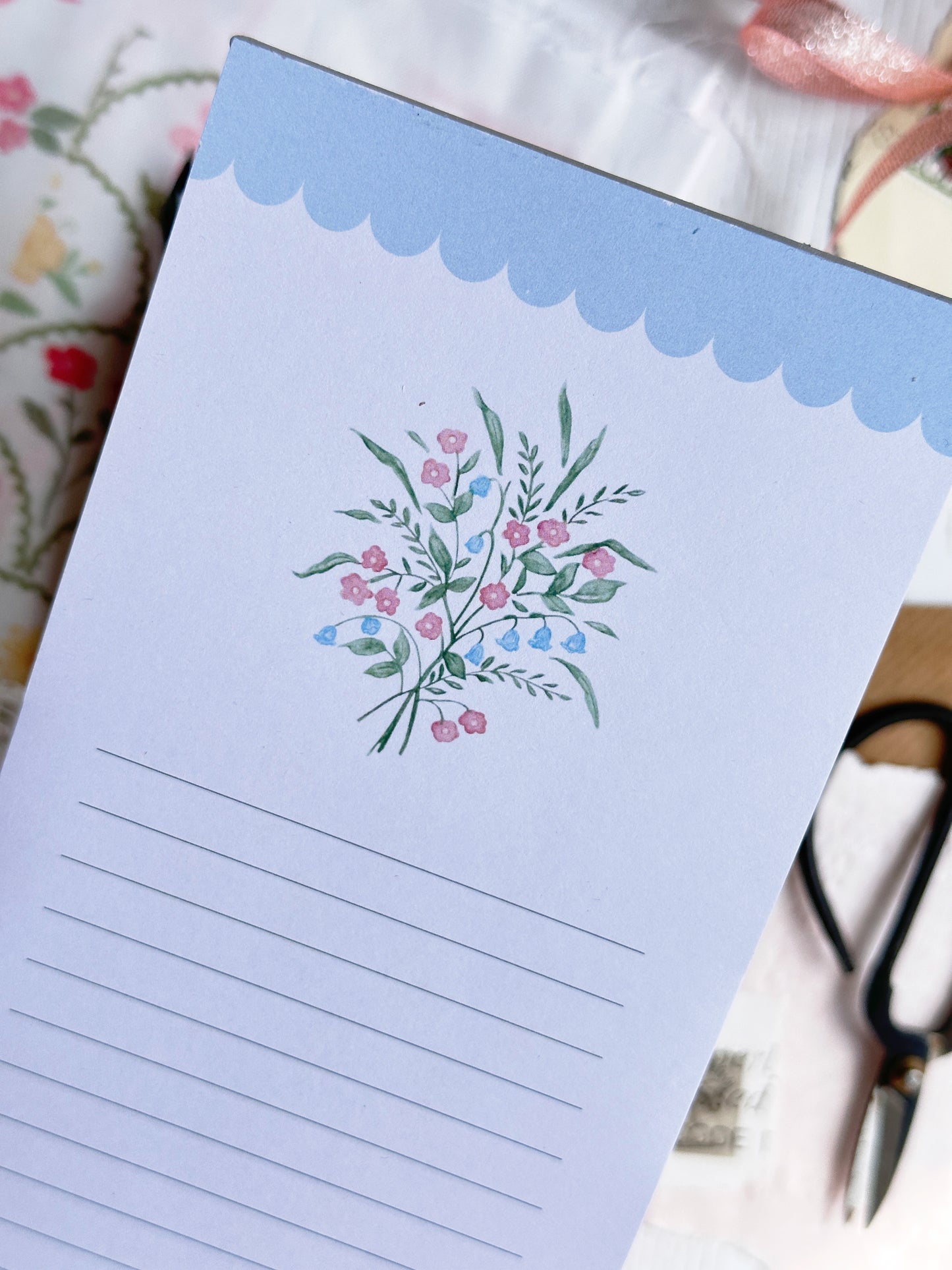 Bluebells Market List Notepad